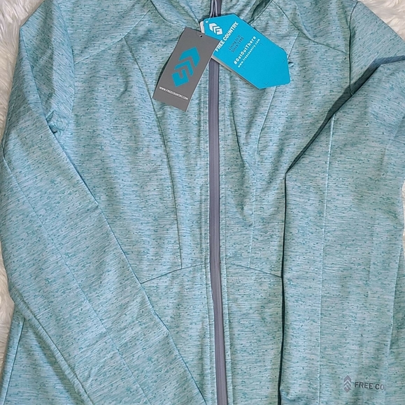 Women's Soft Shell Jacket with Hoodie - Picture 8 of 9